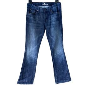 7 for all mankind Mid Rise Bootcut Jeans Sz 30
